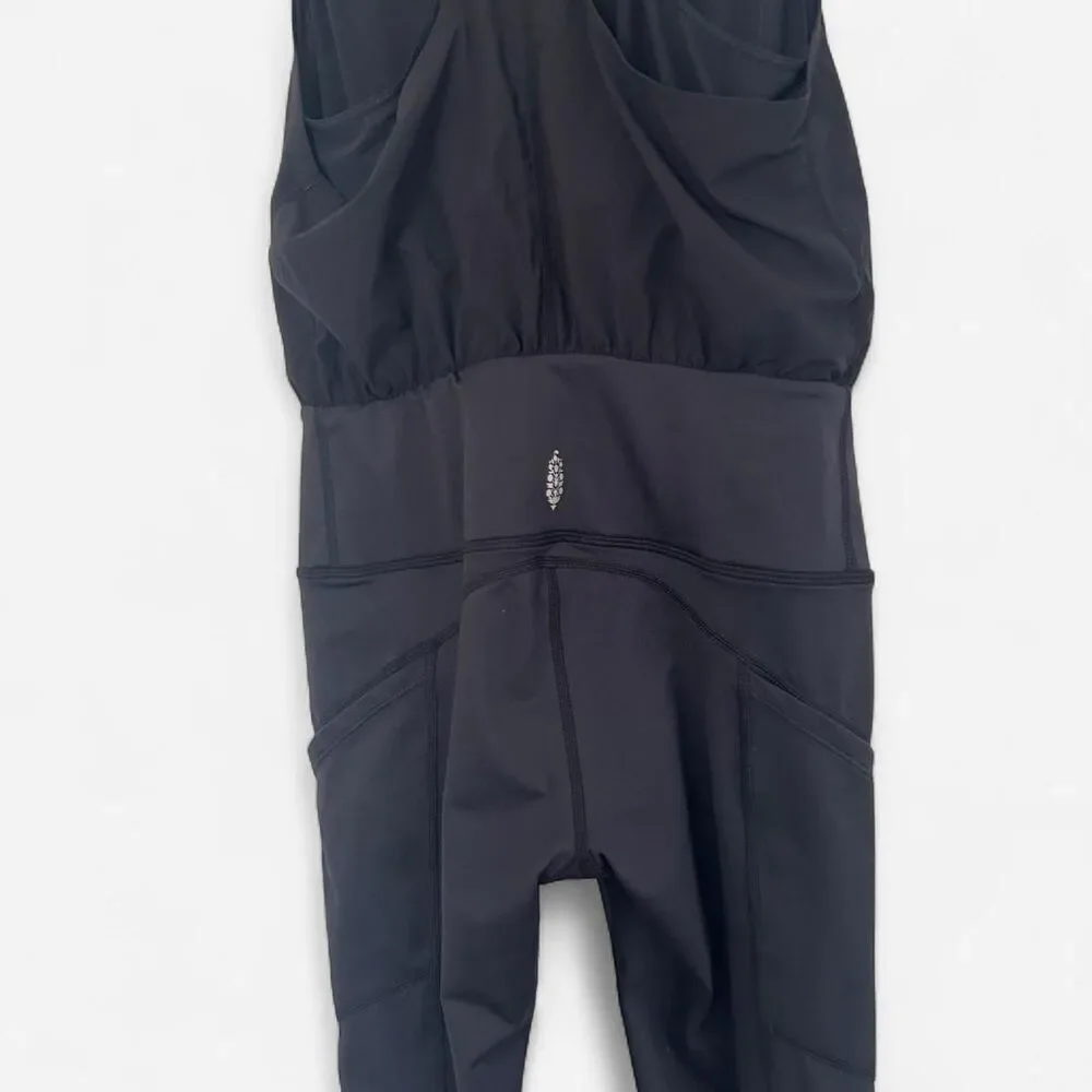 Free People XS Eye On The Prize Onesie Athleisure Balletcore Workout Jumpsuit